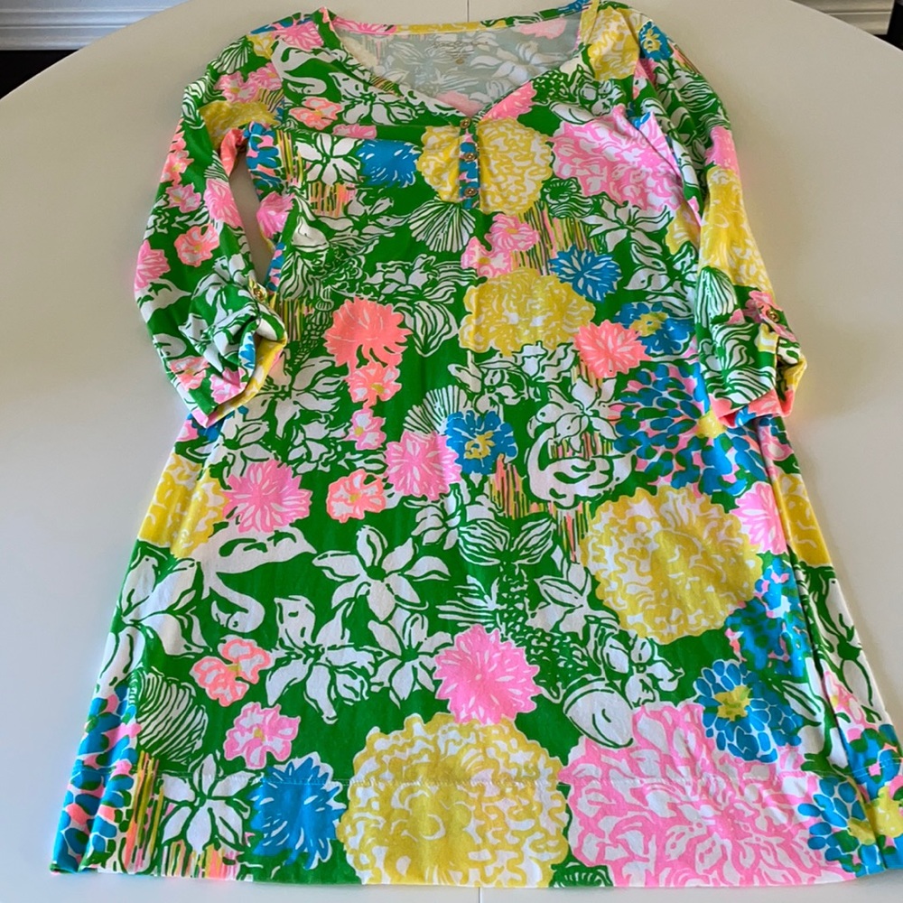 Lilly Pulitzer Hibiscus Stroll Palmetto Dress